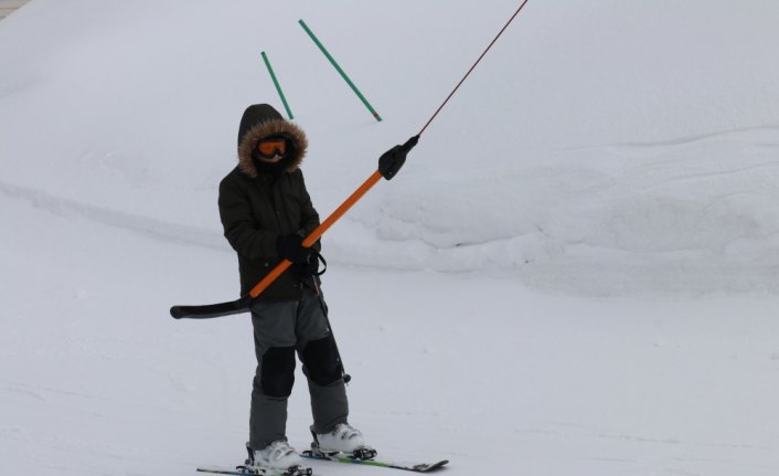 Kartalkaya'da kayak keyfi