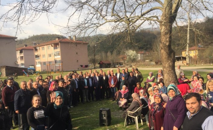 Milletvekili Güneş'ten köy ziyaretleri