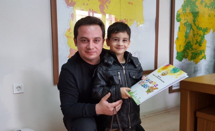 Minik öğrencilerden orman işletme şefliğine ziyaret