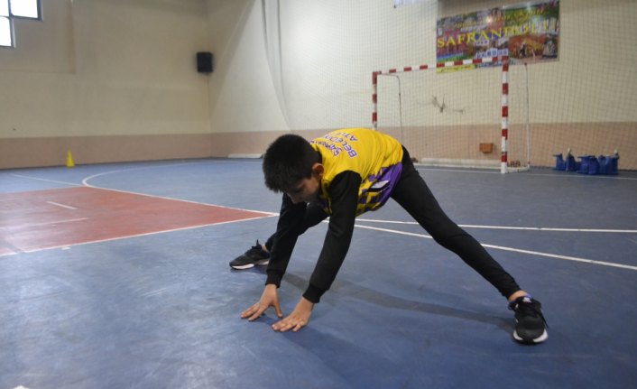 Okul taramasında keşfedilen şampiyon koşucunun hedefi milli forma