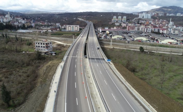 Ordu Çevre Yolu şehir trafiğini rahatlattı
