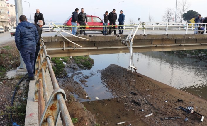 Ordu'da otomobil dereye devrildi: 4 yaralı