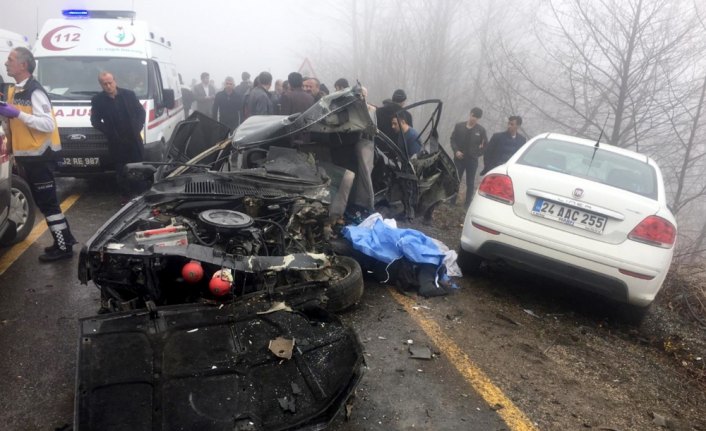 Ordu'da trafik kazası: 2 ölü, 4 yaralı