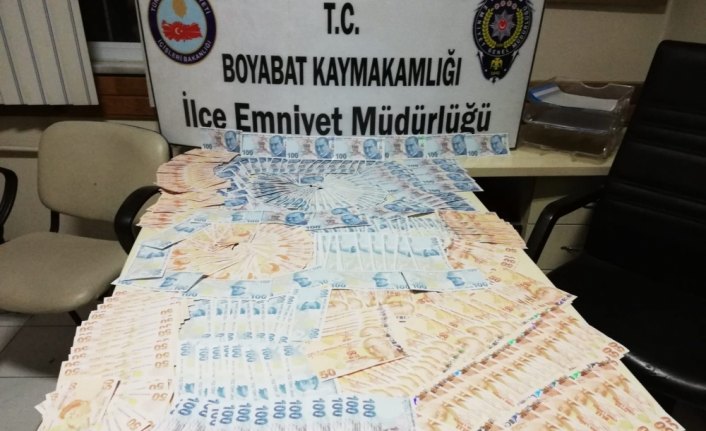 Sinop'ta sahte para operasyonu: 2 gözaltı