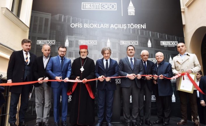 Taksim 360’ın ofis bloklarında yaşam başladı