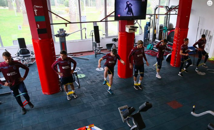 Trabzonspor'da Antalyaspor maçı hazırlıkları