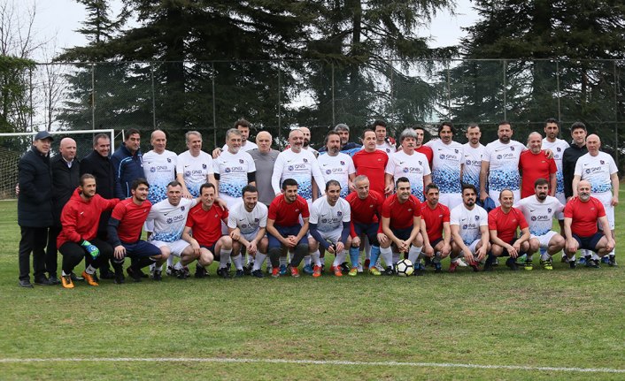 Trabzonspor'da yönetim ve teknik heyet, Tıp Bayramı etkinliğinde