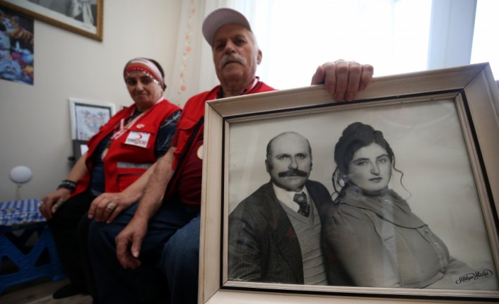 Türk Kızılayının şefkat eli yaşlıların yüzünü güldürüyor