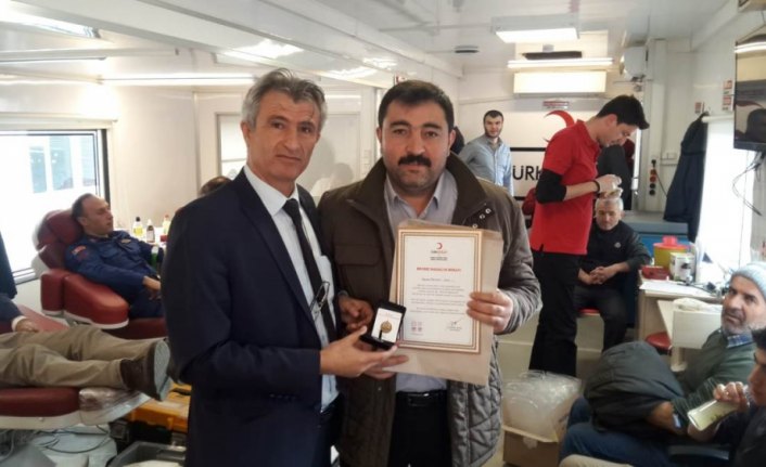 Uğurludağ'da kan bağışı kampanyası