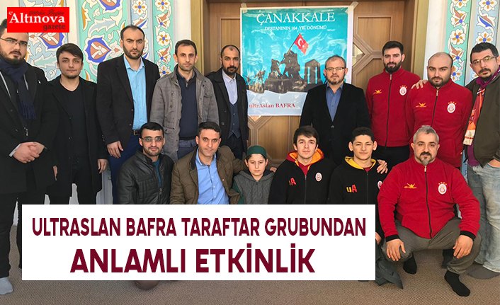 ultrAslan Bafra Taraftar Grubundan Anlamlı Etkinlik