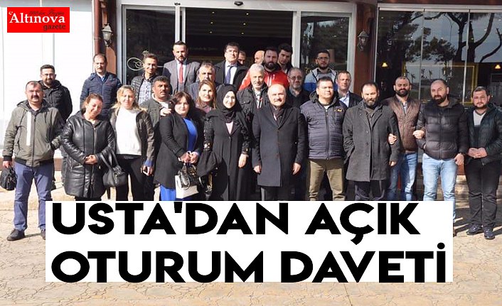 USTA'DAN AÇIK OTURUM DAVETİ