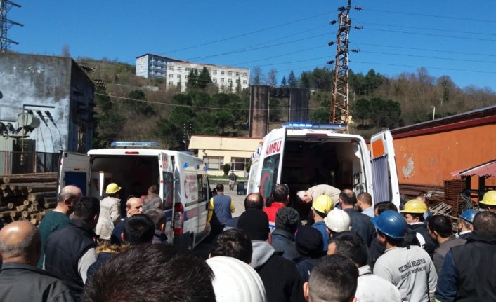 Zonguldak'ta maden ocağında göçük: 4 yaralı