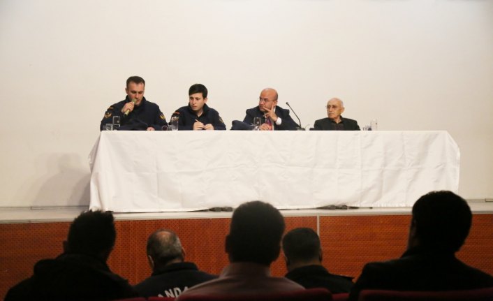 Abana'da sahil güvenlik, balıkçıları bilgilendirdi