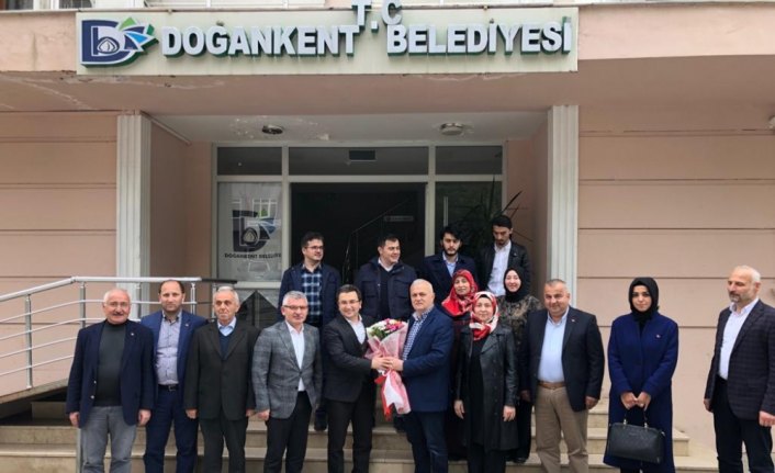 AK Parti Giresun Milletvekili Aydın, ilçe ziyaretlerini sürdürdü