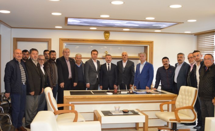 AK Parti Teşkilatından Başkan Özdemir’e ziyaret