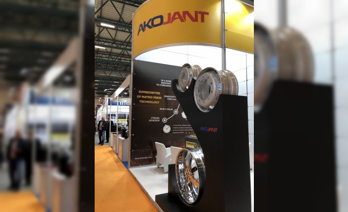 AKO Jant ve Turbo Akü'ye uluslararası fuarda yoğun ilgi