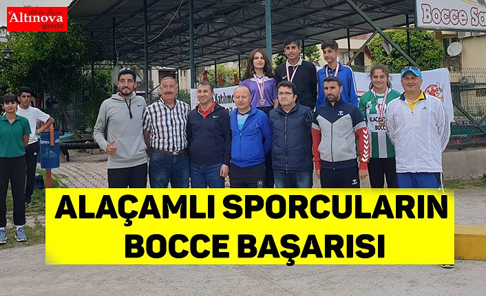 Alaçamlı sporcuların bocce başarısı