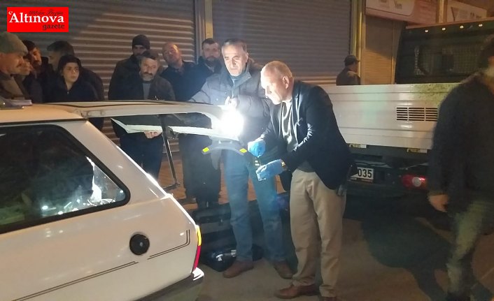 Bafra'da otomobilden hırsızlık