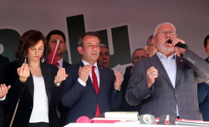 Bolu Belediyesinde devir teslim töreni