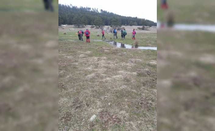 Bolu'da doğa yürüyüşü yapıldı