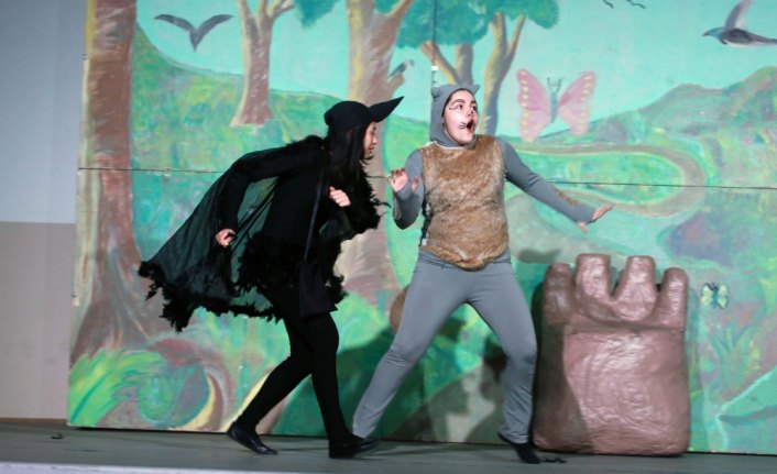 Bosch Çevre Çocuk Tiyatrosu, Samsun'da çocuklarla buluştu