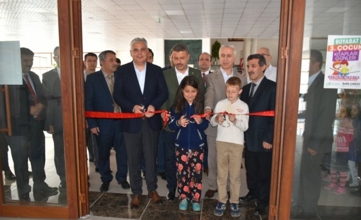 Boyabat'ta 3. Çocuk Kitapları Günleri etkinliği