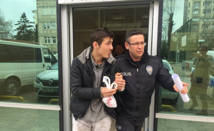 Cami şadırvanından musluk çaldığı iddiasıyla tutuklandı