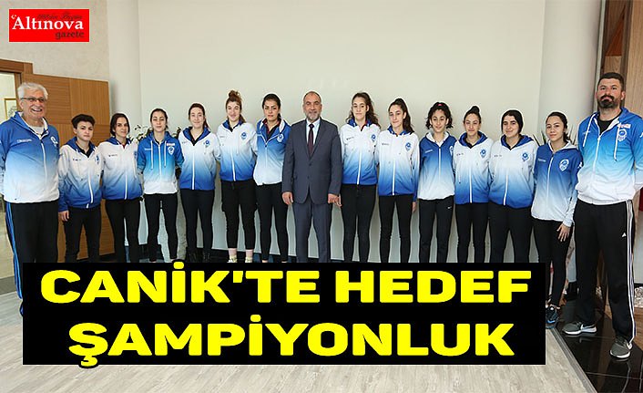 Canik'te hedef şampiyonluk