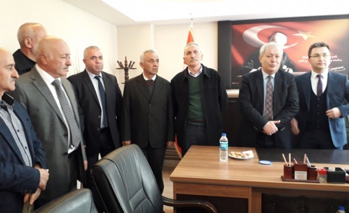 Doğankent Belediyesi'nde devir teslim töreni