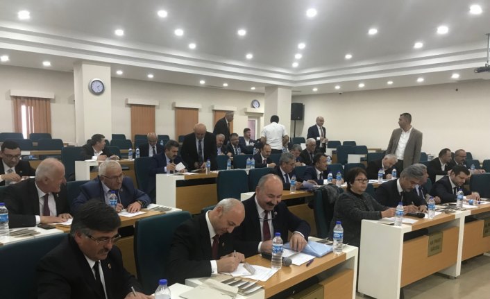 Giresun İl Genel Meclis Başkanlığına Şahin seçildi