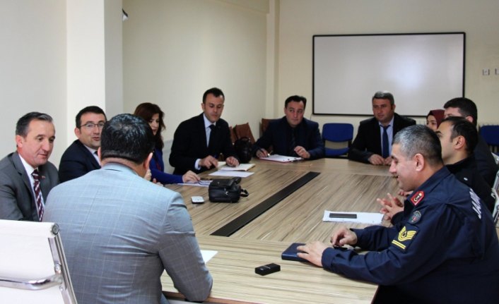 Hanönü'de eğitim toplantısı yapıldı