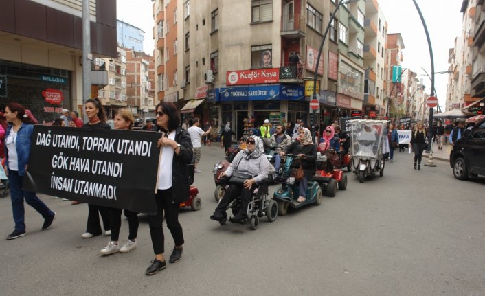 Kadınlardan çocuk istismarları olaylarına tepki