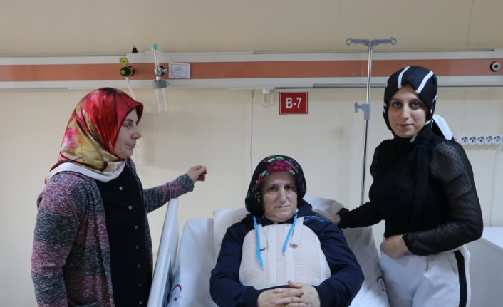 Kalbinden 24 santimetrelik tümör çıkartıldı