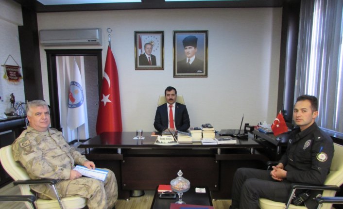 Kavak'ta Asayiş ve Değerlendirme Toplantısı