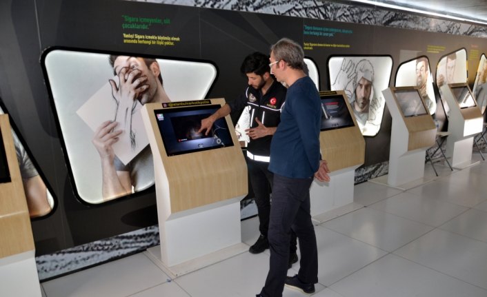 Narkotik Eğitim Tırı Amasya'da