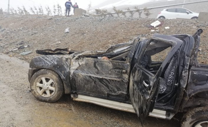Rize'de trafik kazası: 1 ölü