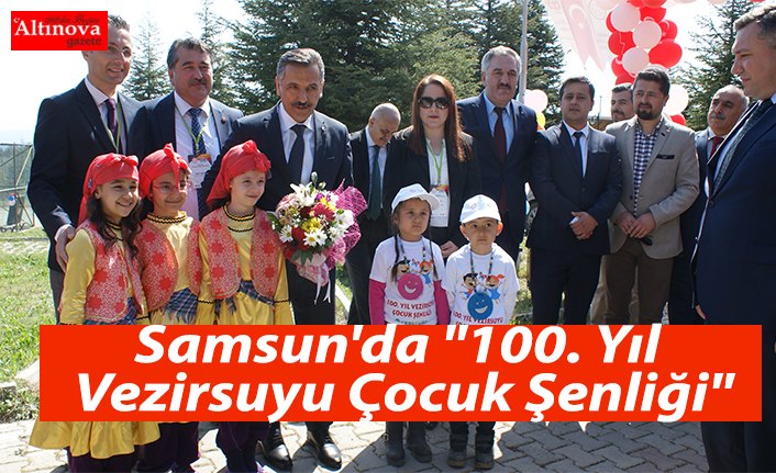 Samsun'da "100. Yıl Vezirsuyu Çocuk Şenliği"