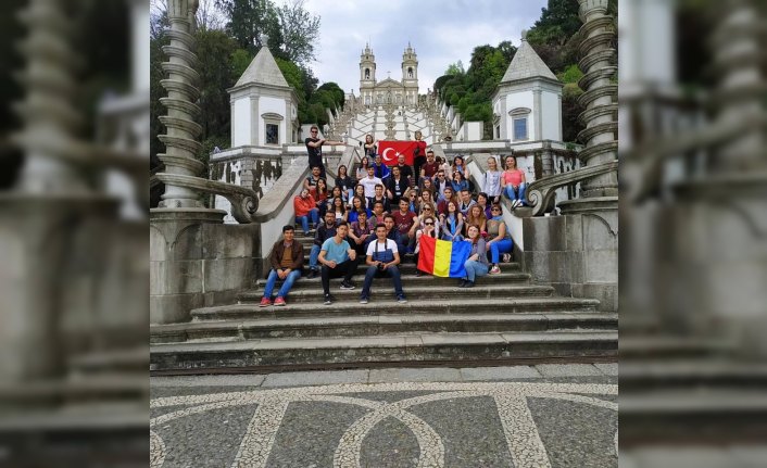 Şehit Erkut Yılmaz MTAL öğrencileri staj için Portekiz'de