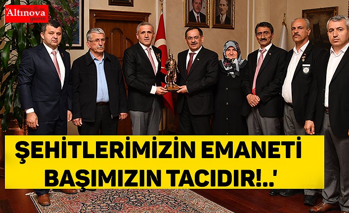 Şehitlerimizin emaneti BAŞIMIZIN TACIDIR!..'