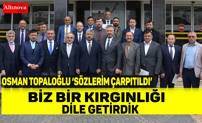 SÖZLERİM ÇARPITILDI