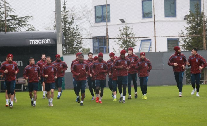 Trabzonspor'da Yeni Malatyaspor maçı hazırlıkları başladı