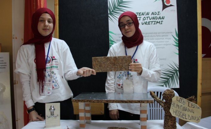 Ünye'de bilim fuarı açıldı