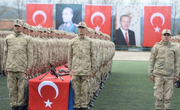 Uzman erbaşlar asayiş kursunu tamamladı