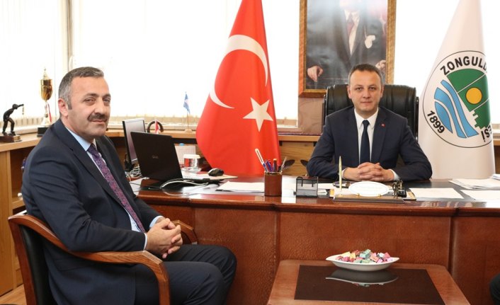 Zonguldak Belediye Başkanı Alan'a ziyaret