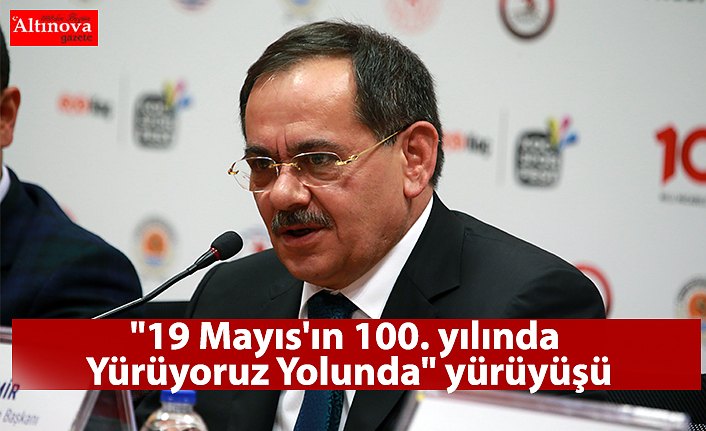 "19 Mayıs'ın 100. yılında Yürüyoruz Yolunda" yürüyüşü