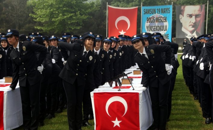 19 Mayıs Polis Meslek Yüksekokulunda mezuniyet töreni