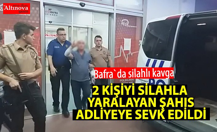 2 kişiyi yaralamıştı! Adliyeye sevk edildi