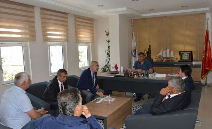 ADASO Başkanı Kıvanç'tan Havza TSO'ya ziyaret