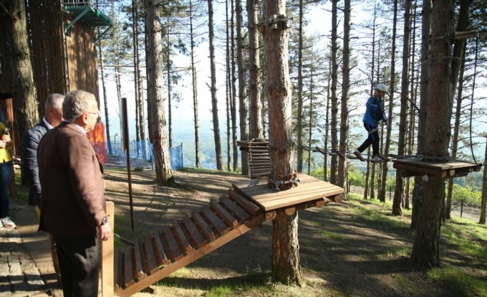 Adrenalin tutkunları Macera Park'ta buluşuyor