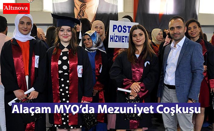 Alaçam MYO’da Mezuniyet Coşkusu